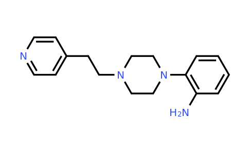 CAS 1179164-76-1 | 2-{4-[2-(pyridin-4-yl)ethyl]piperazin-1-yl}aniline