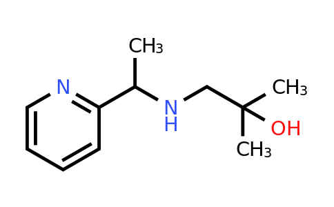 CAS 1179179-77-1 | 2-methyl-1-{[1-(pyridin-2-yl)ethyl]amino}propan-2-ol