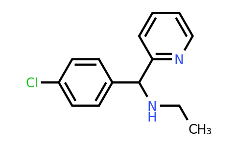 CAS 1179268-16-6 | [(4-Chlorophenyl)(pyridin-2-yl)methyl](ethyl)amine