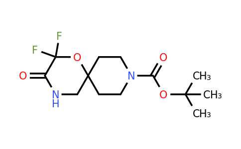 CAS 1179337-14-4 | tert-butyl 2,2-difluoro-3-oxo-1-oxa-4,9-diazaspiro[5.5]undecane-9-carboxylate