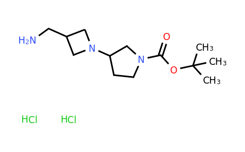 CAS 1179359-54-6 | tert-Butyl 3-(3-(aminomethyl)azetidin-1-yl)pyrrolidine-1-carboxylate dihydrochloride