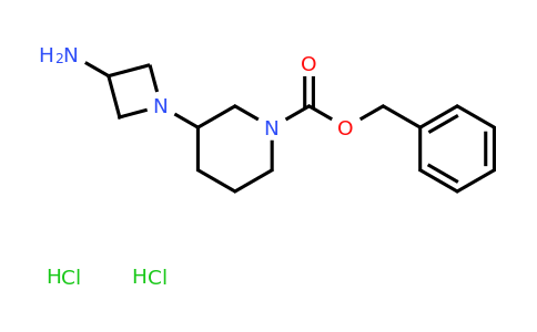 CAS 1179360-86-1 | Benzyl 3-(3-aminoazetidin-1-yl)piperidine-1-carboxylate dihydrochloride