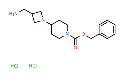 CAS 1179361-62-6 | Benzyl 4-(3-(aminomethyl)azetidin-1-yl)piperidine-1-carboxylate dihydrochloride