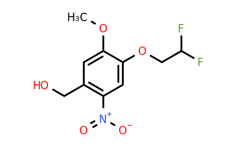 CAS 1179643-30-1 | [4-(2,2-difluoroethoxy)-5-methoxy-2-nitrophenyl]methanol