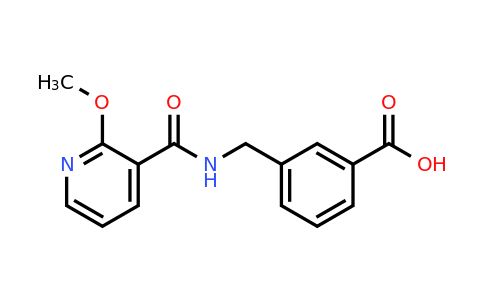 CAS 1179647-14-3 | 3-{[(2-methoxypyridin-3-yl)formamido]methyl}benzoic acid