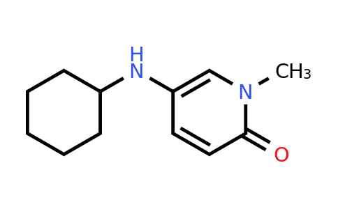 CAS 1179758-72-5 | 5-(Cyclohexylamino)-1-methyl-1,2-dihydropyridin-2-one