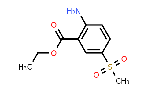 CAS 1179784-47-4 | Ethyl 2-amino-5-methanesulfonylbenzoate