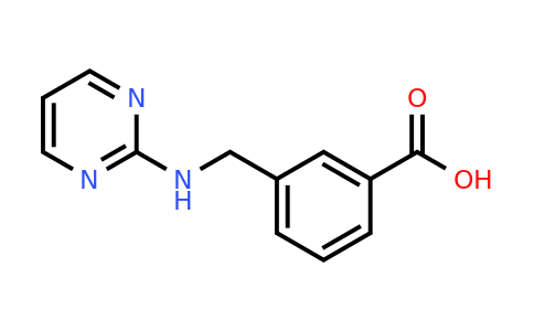 CAS 1179835-68-7 | 3-{[(pyrimidin-2-yl)amino]methyl}benzoic acid