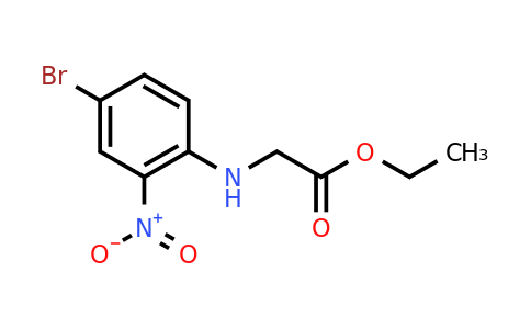 CAS 1179891-92-9 | Ethyl 2-[(4-bromo-2-nitrophenyl)amino]acetate