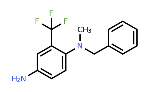 CAS 1179928-61-0 | N1-Benzyl-N1-methyl-2-(trifluoromethyl)benzene-1,4-diamine