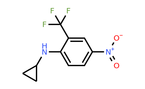 CAS 1179935-12-6 | N-Cyclopropyl-4-nitro-2-(trifluoromethyl)aniline