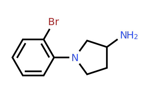 CAS 1179944-53-6 | 1-(2-Bromophenyl)pyrrolidin-3-amine