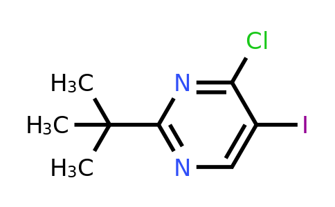 CAS 118089-42-2 | 2-tert-butyl-4-chloro-5-iodopyrimidine