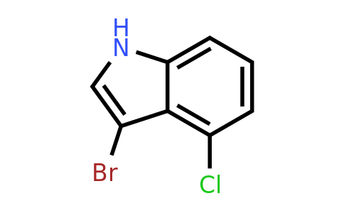 CAS 1181332-74-0 | 3-bromo-4-chloro-1H-indole