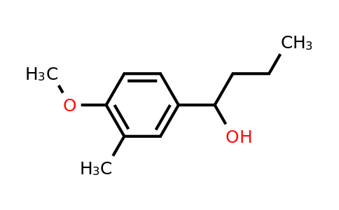 CAS 1181405-17-3 | 1-(4-Methoxy-3-methylphenyl)butan-1-ol