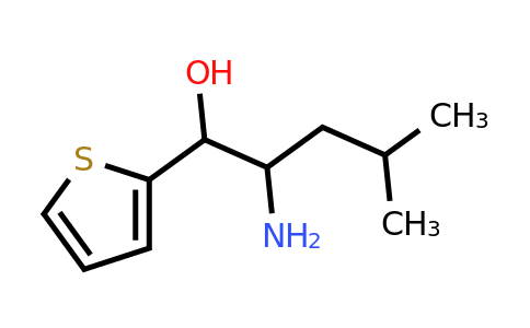 CAS 1181447-86-8 | 2-amino-4-methyl-1-(thiophen-2-yl)pentan-1-ol