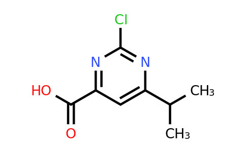 CAS 1181448-06-5 | 2-Chloro-6-isopropylpyrimidine-4-carboxylic acid
