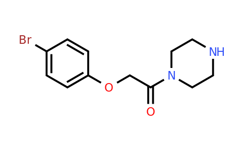 CAS 1181448-60-1 | 2-(4-Bromophenoxy)-1-(piperazin-1-yl)ethan-1-one