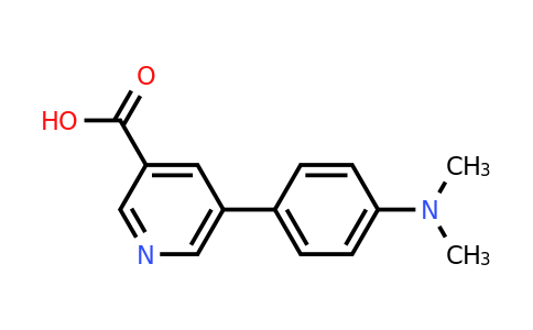 CAS 1181452-15-2 | 5-[4-(dimethylamino)phenyl]pyridine-3-carboxylic acid