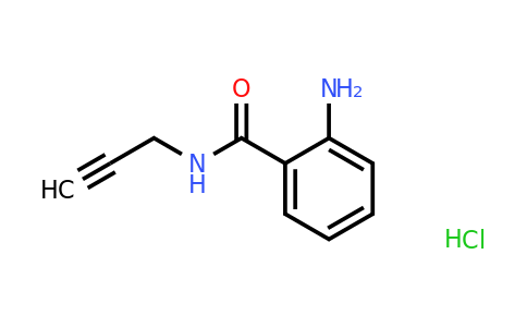 CAS 1181457-73-7 | 2-Amino-N-(prop-2-yn-1-yl)benzamide hydrochloride