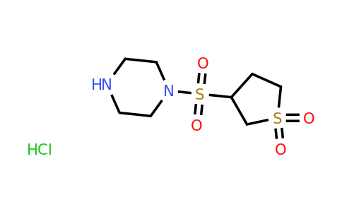 CAS 1181457-74-8 | 3-(Piperazine-1-sulfonyl)-1lambda6-thiolane-1,1-dione hydrochloride