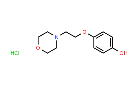 CAS 1181457-78-2 | 4-[2-(Morpholin-4-yl)ethoxy]phenol hydrochloride