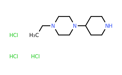 CAS 1181457-79-3 | 1-Ethyl-4-(piperidin-4-yl)piperazine trihydrochloride