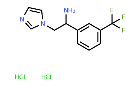 CAS 1181458-14-9 | 2-(1H-Imidazol-1-yl)-1-[3-(trifluoromethyl)phenyl]ethan-1-amine dihydrochloride