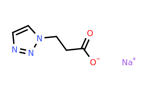 CAS 1181458-20-7 | Sodium 3-(1H-1,2,3-triazol-1-yl)propanoate
