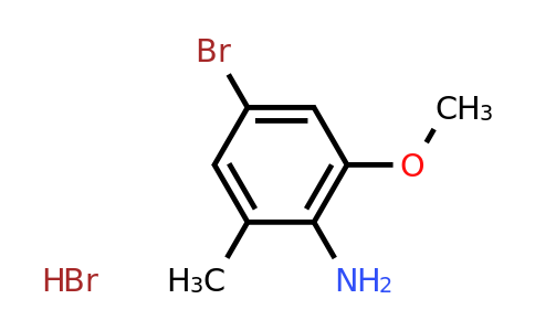 CAS 1181458-21-8 | 4-Bromo-2-methoxy-6-methylaniline hydrobromide