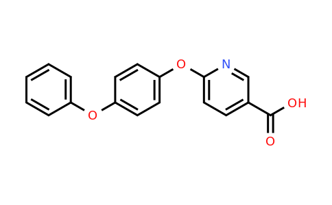 CAS 1181458-42-3 | 6-(4-Phenoxyphenoxy)pyridine-3-carboxylic acid