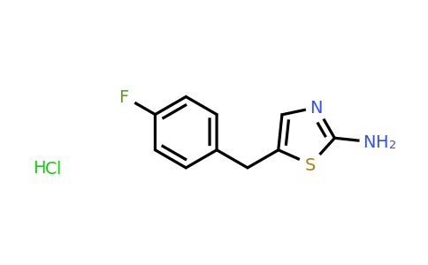 CAS 1181458-45-6 | 5-[(4-Fluorophenyl)methyl]-1,3-thiazol-2-amine hydrochloride