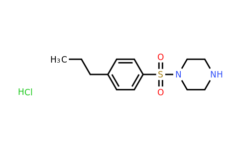 CAS 1181458-47-8 | 1-(4-Propylbenzenesulfonyl)piperazine hydrochloride