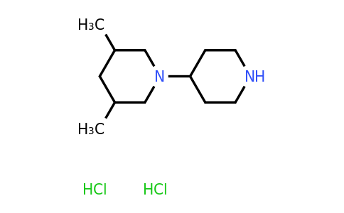 CAS 1181458-51-4 | 3,5-Dimethyl-1-(piperidin-4-yl)piperidine dihydrochloride
