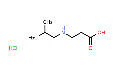 CAS 1181458-60-5 | 3-[(2-Methylpropyl)amino]propanoic acid hydrochloride