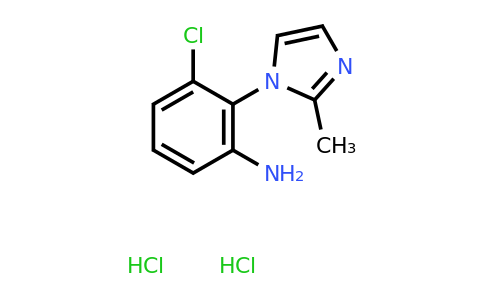 CAS 1181458-62-7 | 3-Chloro-2-(2-methyl-1H-imidazol-1-yl)aniline dihydrochloride