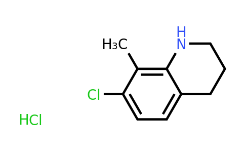CAS 1181458-81-0 | 7-Chloro-8-methyl-1,2,3,4-tetrahydroquinoline hydrochloride