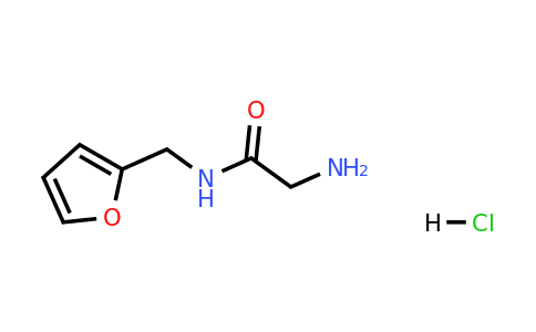 CAS 1181458-84-3 | 2-Amino-N-(furan-2-ylmethyl)acetamide hydrochloride