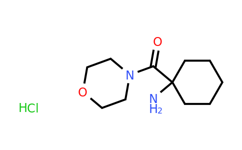 CAS 1181458-93-4 | 1-(Morpholine-4-carbonyl)cyclohexan-1-amine hydrochloride