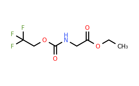 CAS 1181459-00-6 | Ethyl 2-{[(2,2,2-trifluoroethoxy)carbonyl]amino}acetate