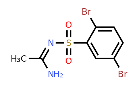 CAS 1181465-78-0 | N'-(2,5-Dibromobenzenesulfonyl)ethanimidamide