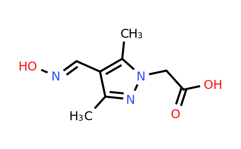 CAS 1181471-99-7 | 2-{4-[(hydroxyimino)methyl]-3,5-dimethyl-1H-pyrazol-1-yl}acetic acid