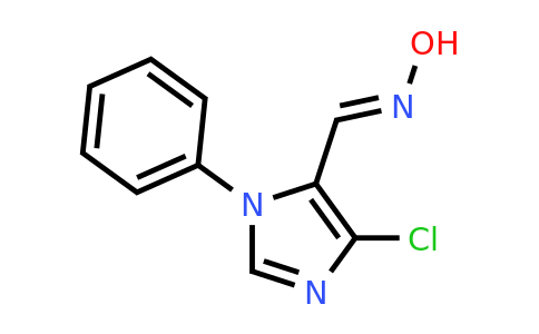 CAS 1181480-96-5 | N-[(4-Chloro-1-phenyl-1H-imidazol-5-yl)methylidene]hydroxylamine