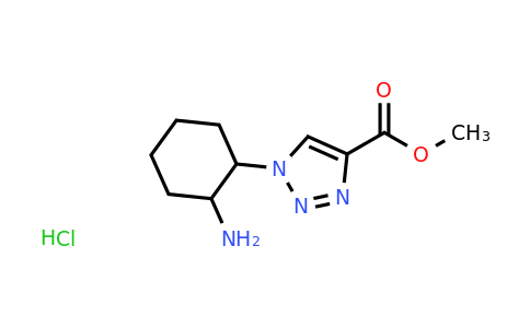 CAS 1181515-63-8 | Methyl 1-(2-aminocyclohexyl)-1H-1,2,3-triazole-4-carboxylate hydrochloride