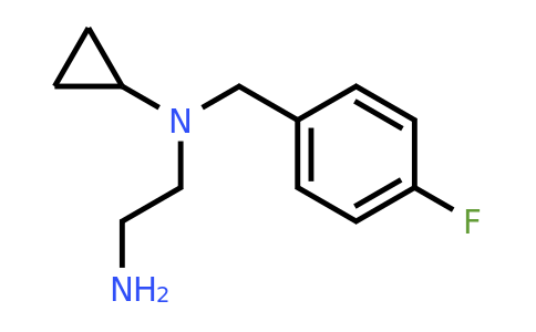 CAS 1181593-10-1 | N1-Cyclopropyl-N1-(4-fluorobenzyl)ethane-1,2-diamine