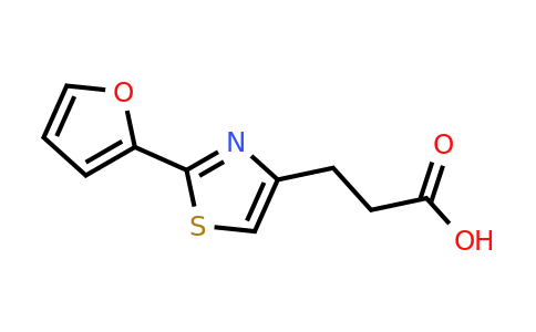 CAS 1181606-87-0 | 3-[2-(furan-2-yl)-1,3-thiazol-4-yl]propanoic acid