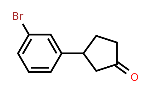 CAS 1181795-18-5 | 3-(3-bromophenyl)cyclopentan-1-one
