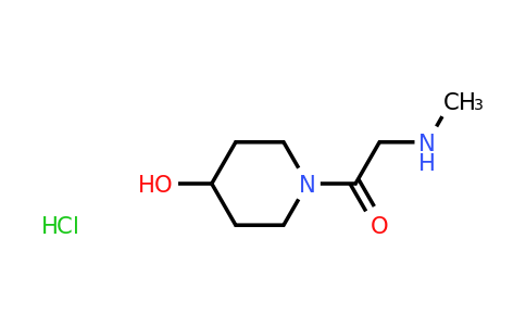 CAS 1181868-02-9 | 1-(4-Hydroxypiperidin-1-yl)-2-(methylamino)ethanone hydrochloride