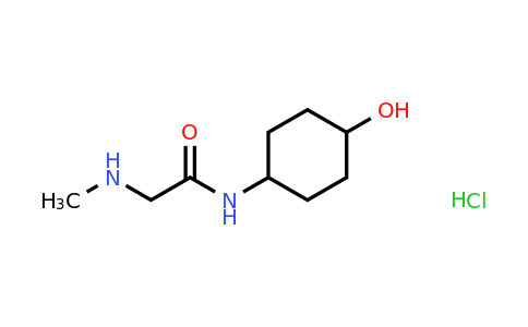 CAS 1181868-37-0 | N-(4-Hydroxycyclohexyl)-2-(methylamino)acetamide hydrochloride