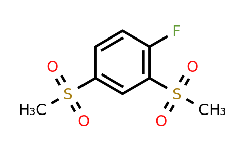 CAS 1181891-76-8 | 1-Fluoro-2,4-dimethanesulfonylbenzene